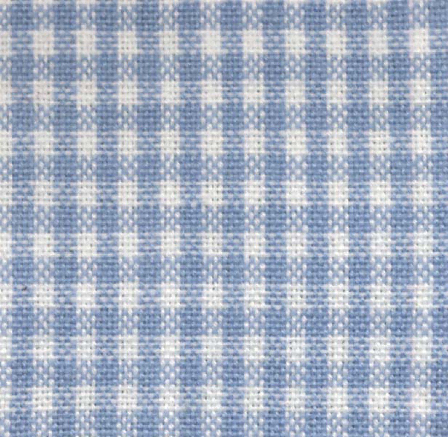 Tea Towel Mini Check Light Blue/White