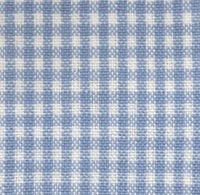 Tea Towel Mini Check Light Blue/White