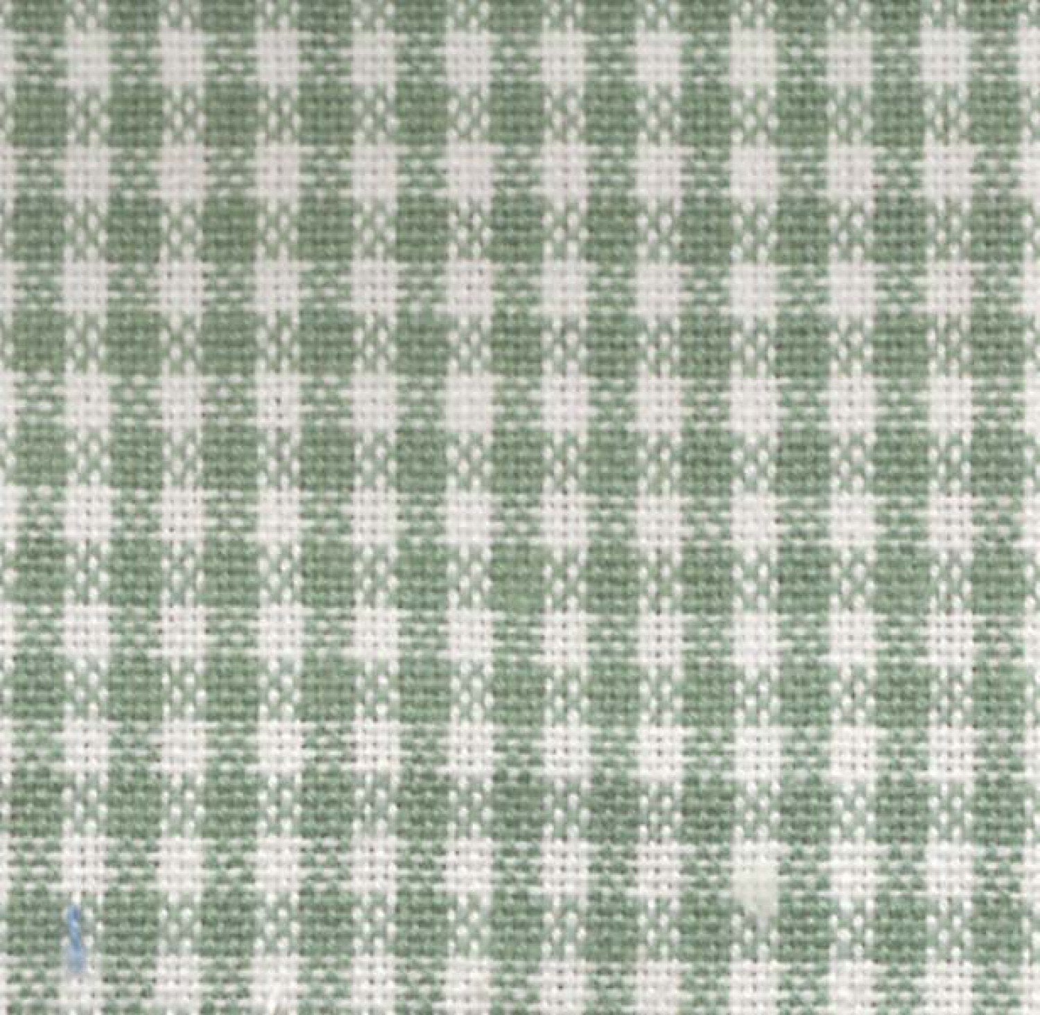 Tea Towel Mini Check Light Green/White