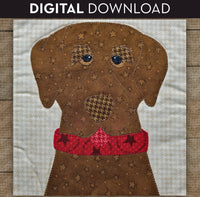 Labrador Retriever Applique