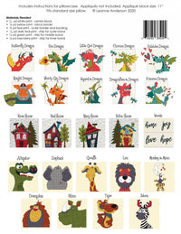 Large Applique Pillowcase Pattern (Applique not included)