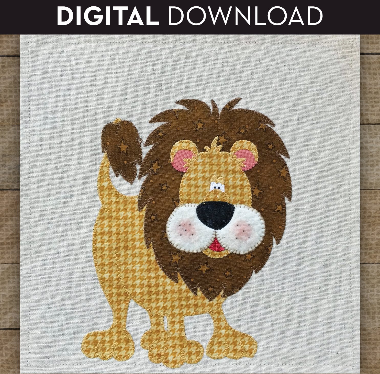 Lion Applique