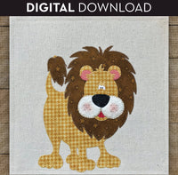 Lion Applique