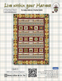 Live Within Your Harvest Quilt 2 Pattern (FREE Digital Download)