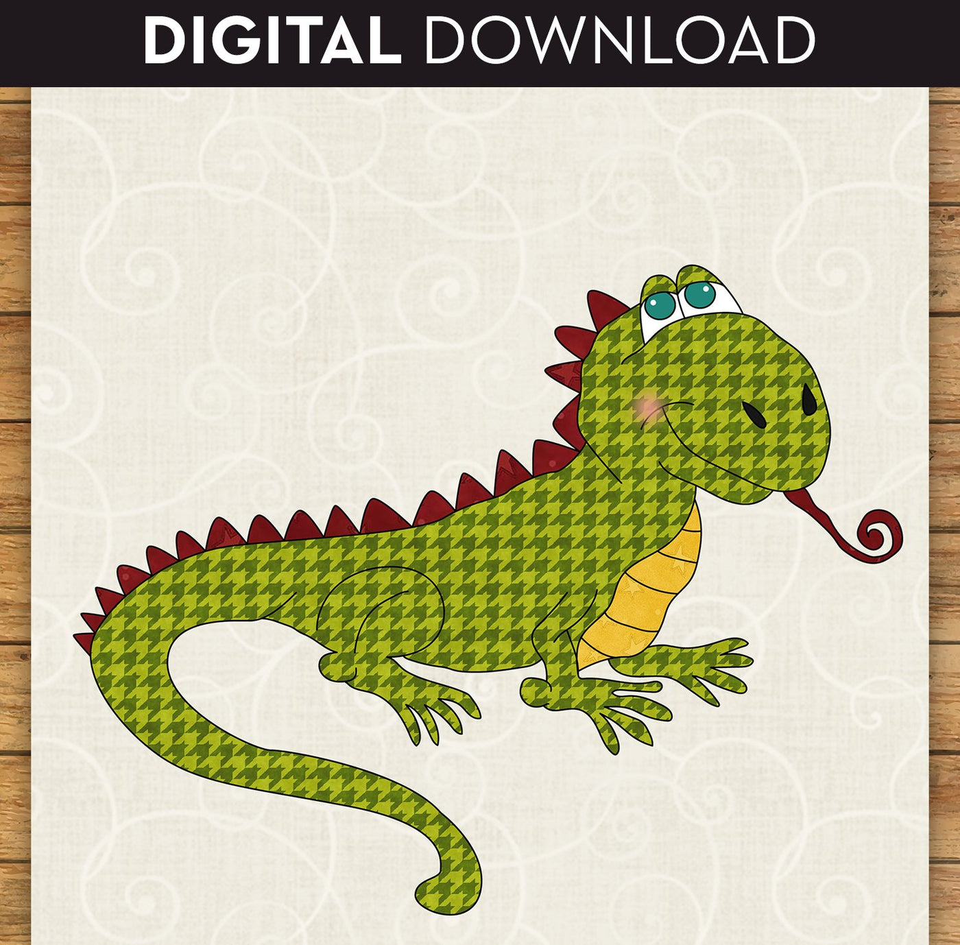 Lizard Applique