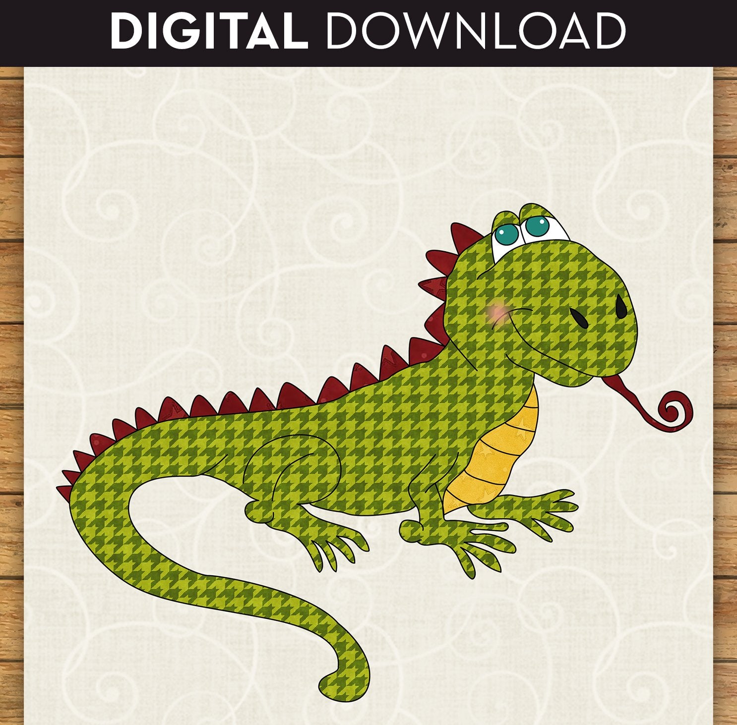 Lizard Applique