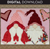 Love Gnomes Applique