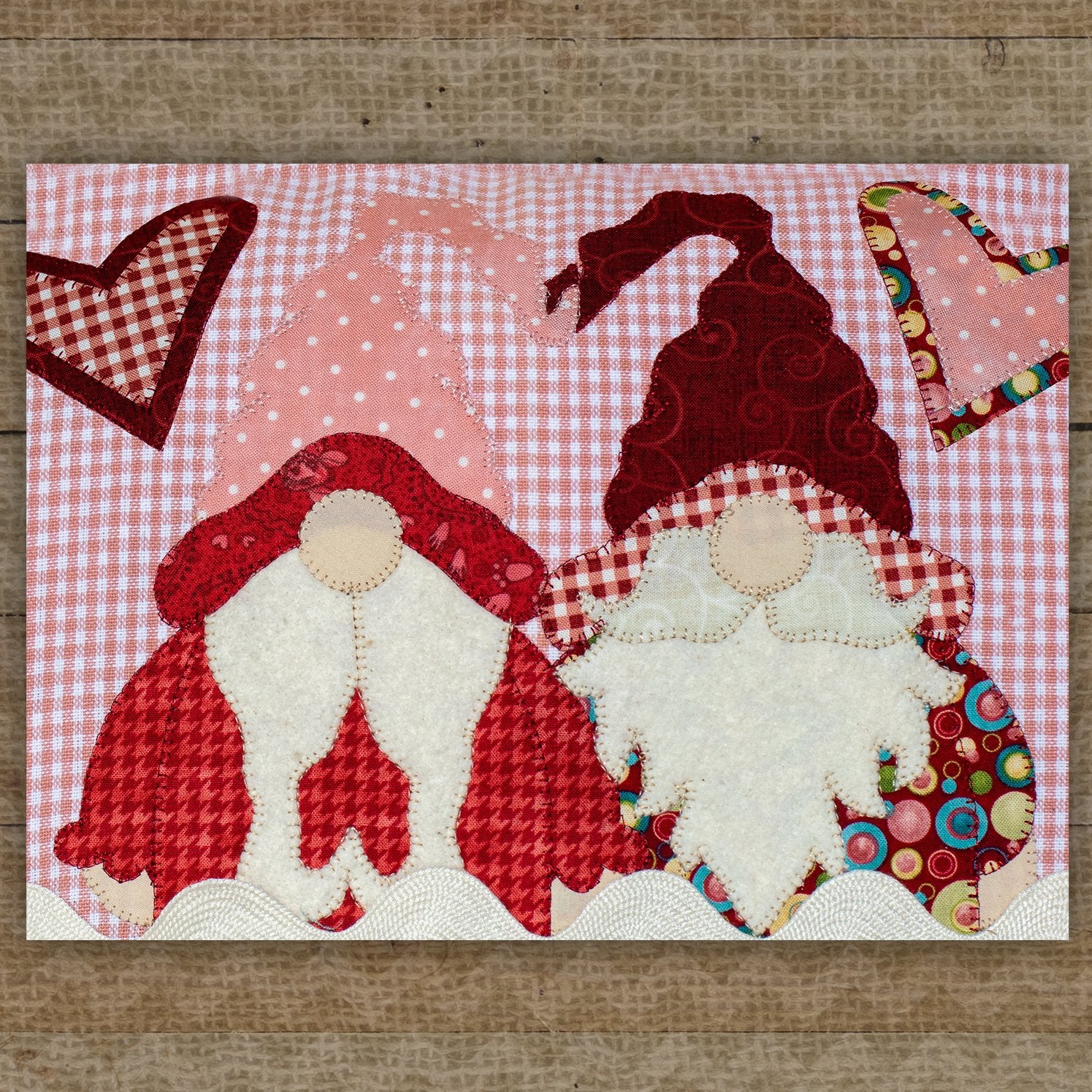 Love Gnomes Applique