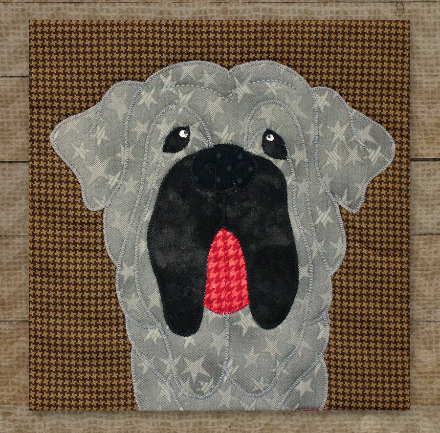 Mastiff Applique