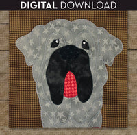 Mastiff Applique