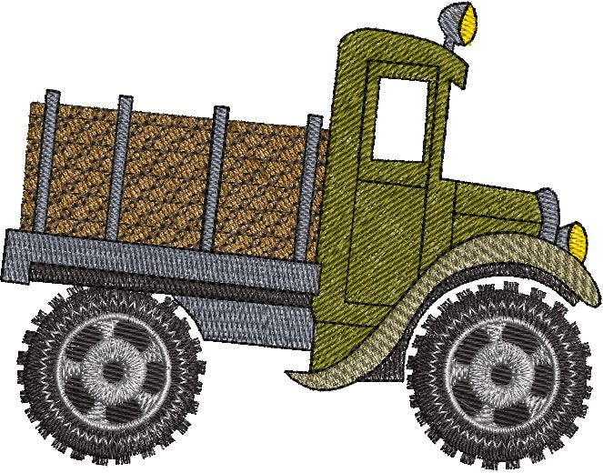 Maxwell Monster Truck Embroidery - Download
