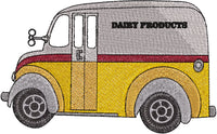 Merlin Milk Truck Embroidery - Download