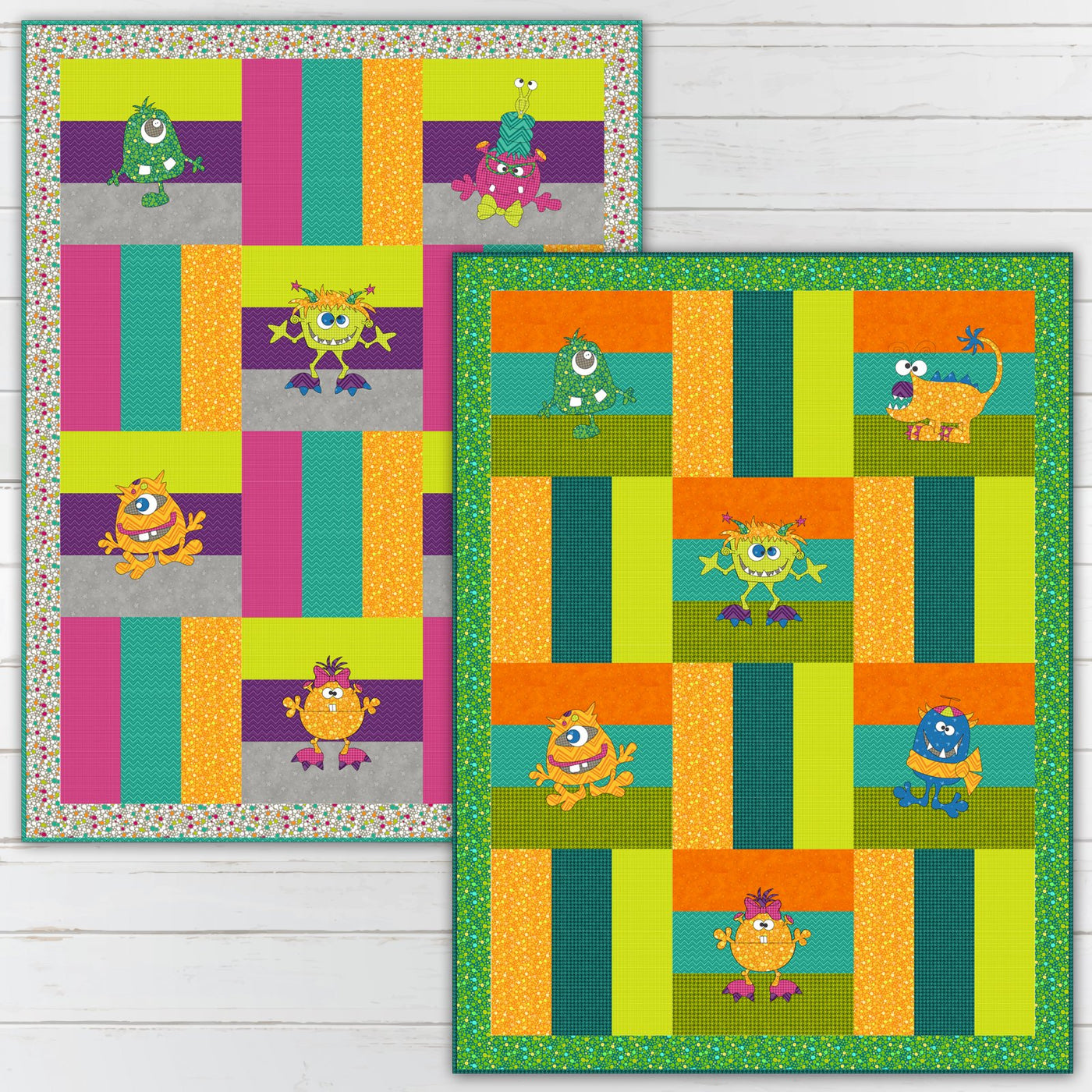 Monster Mania Quilt Pattern