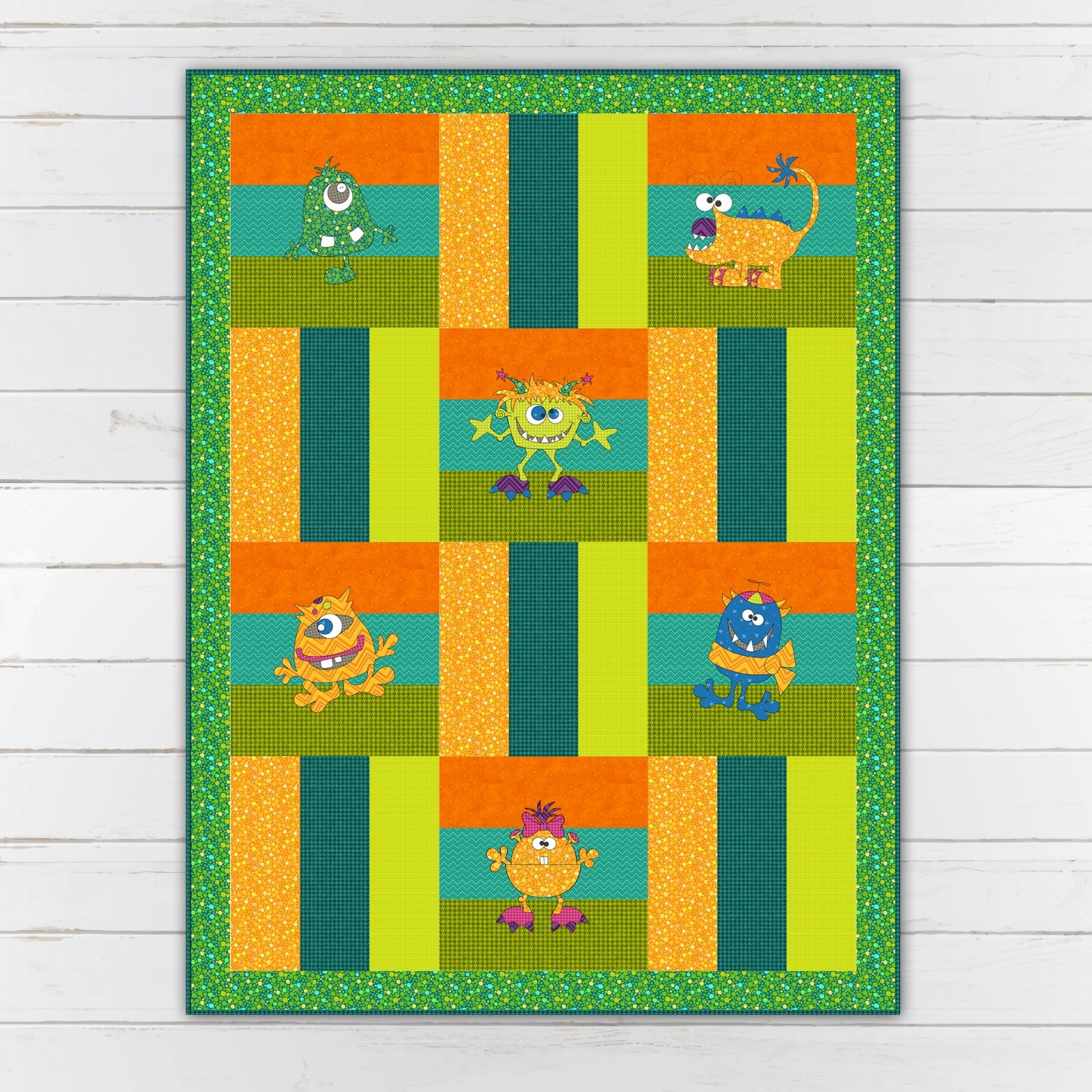 Monster Mania Quilt Pattern