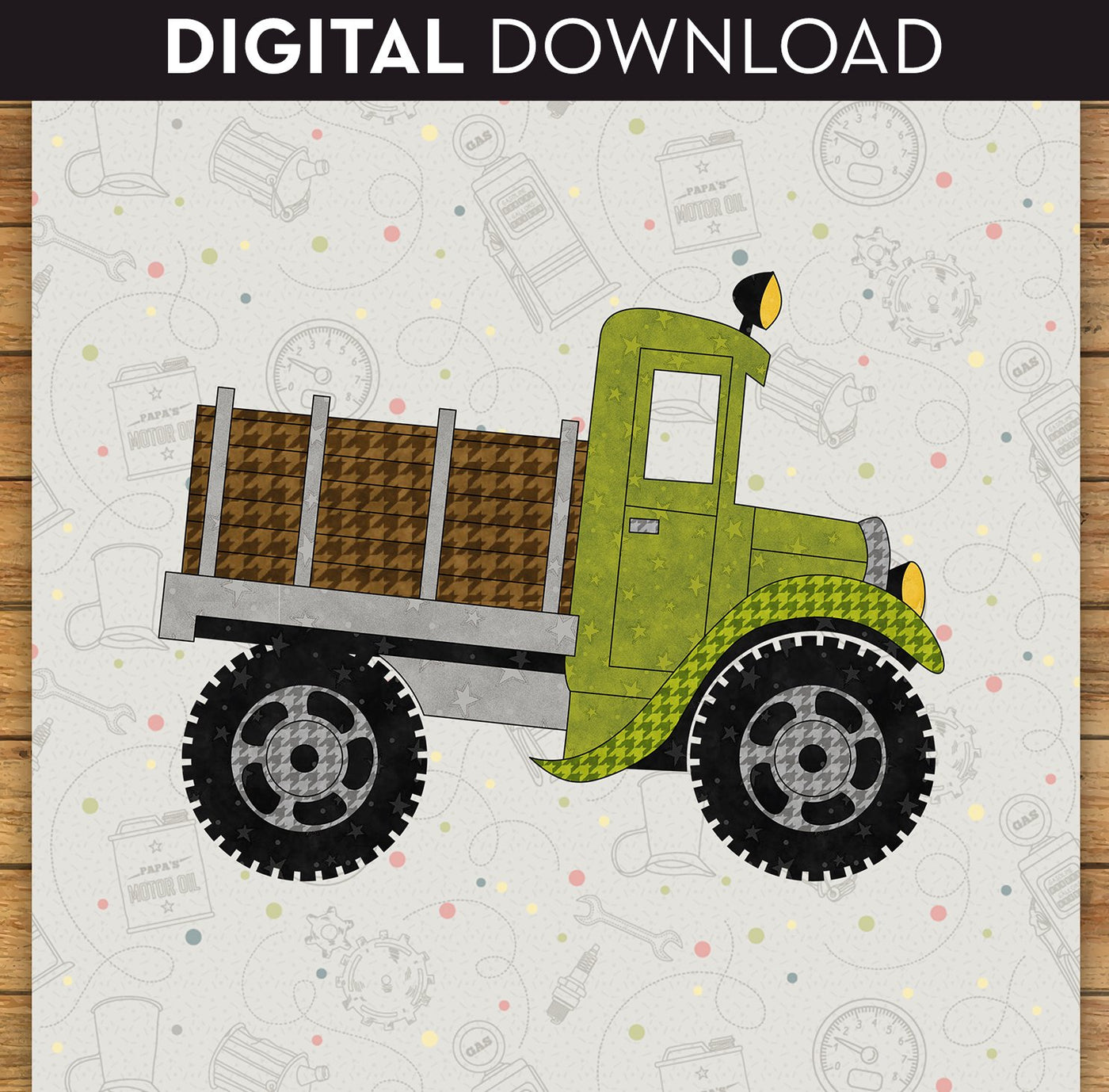 Monster Truck Applique