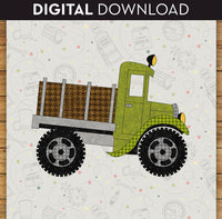 Monster Truck Applique