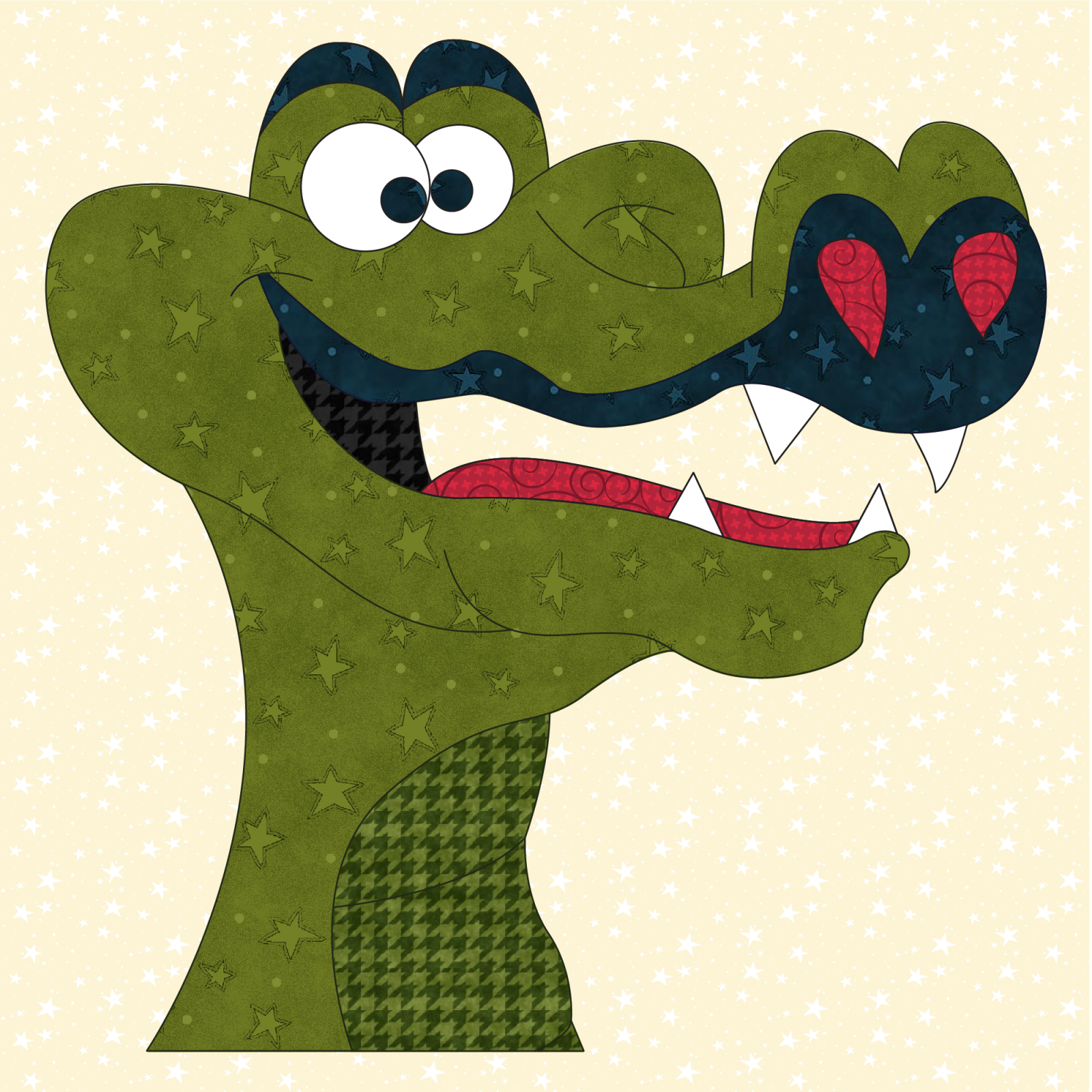 Alligator Applique