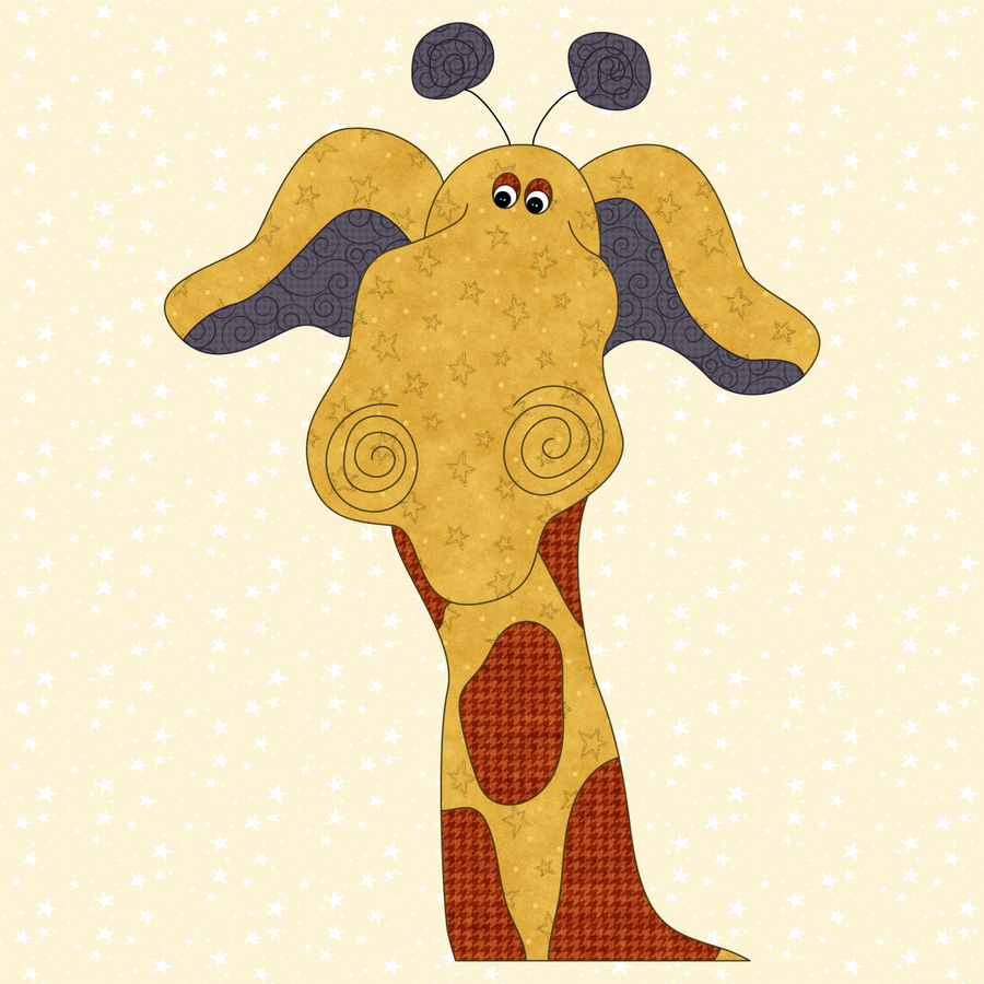 Giraffe Applique