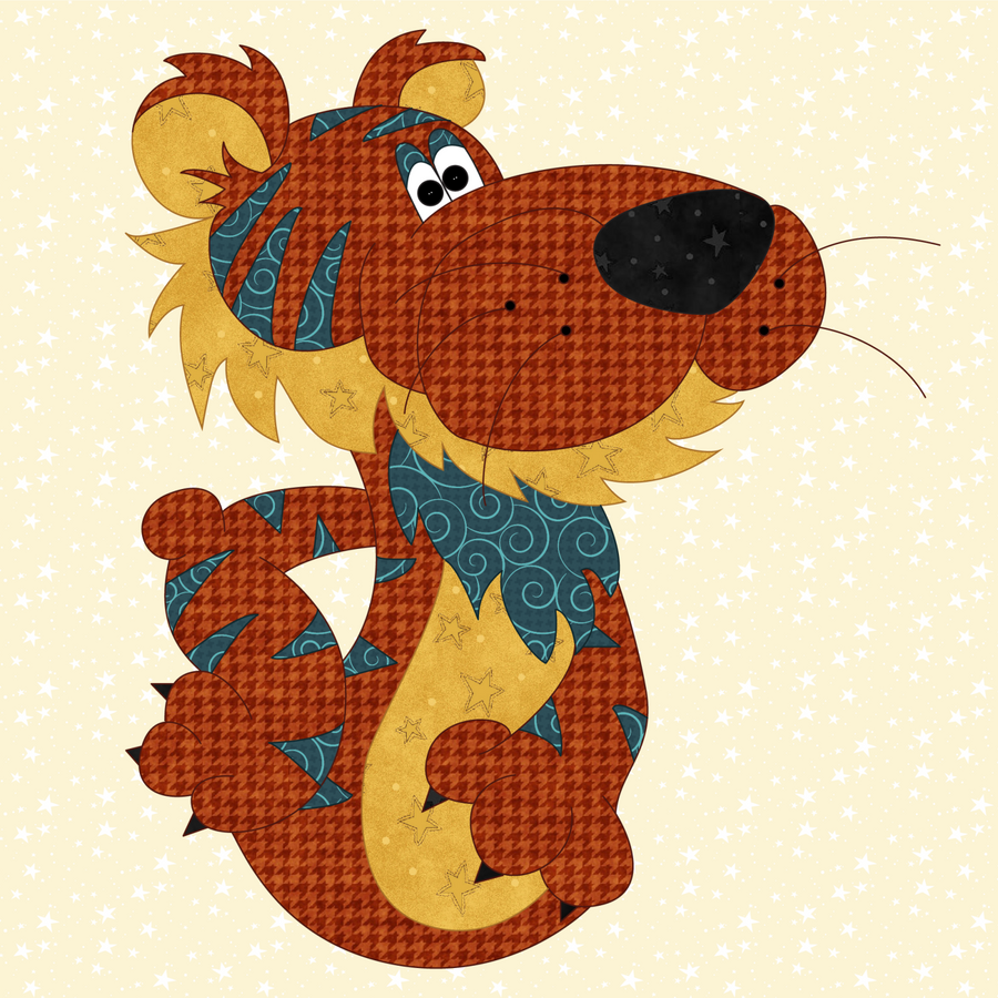 Tiger Applique