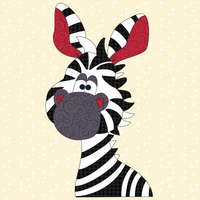 Zebra Applique