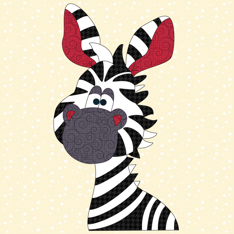 Zebra Applique