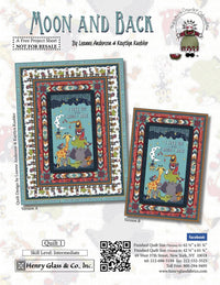 Moon and Back Quilt 1 Pattern (FREE Digital Download)