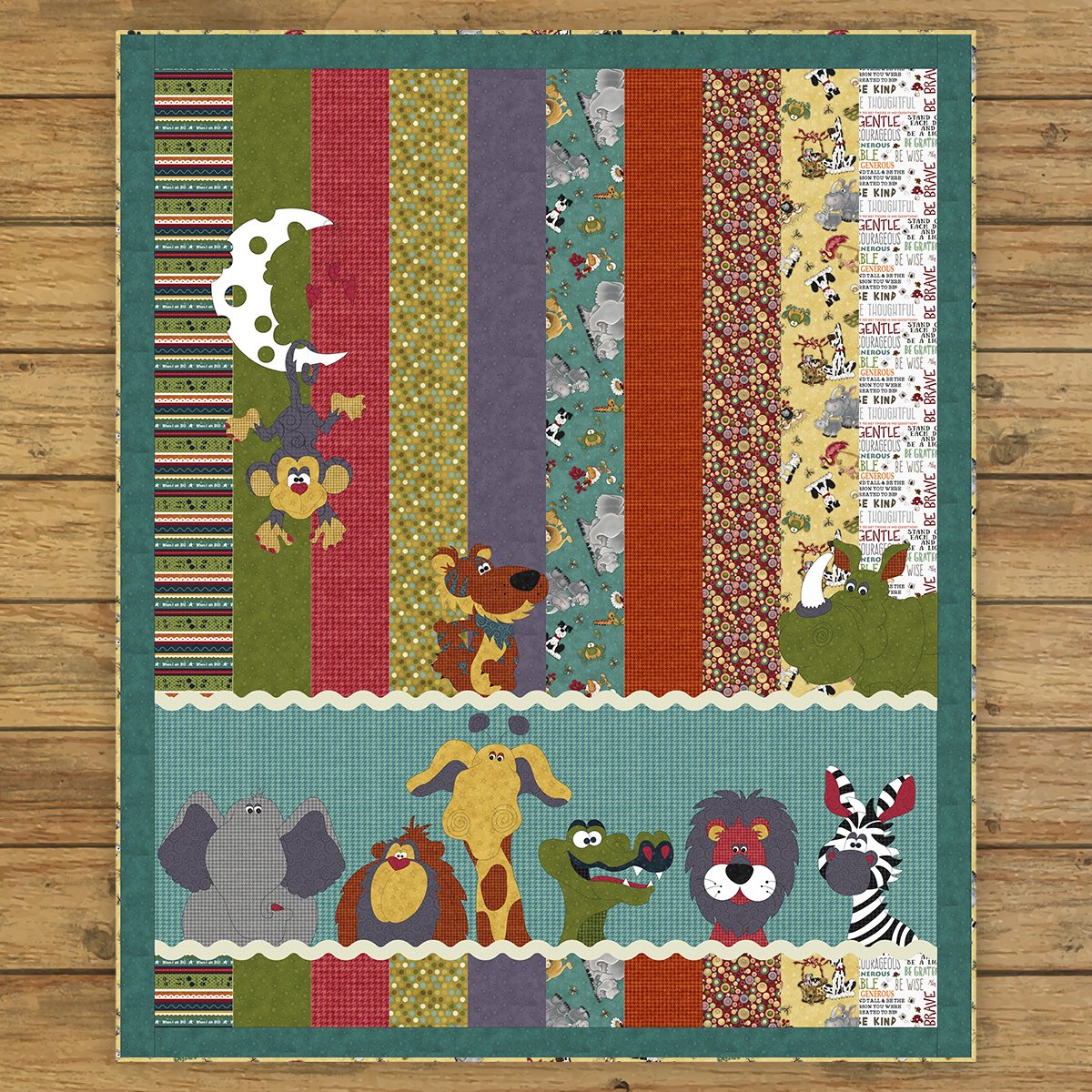 Moon & Back Critter Quilt
