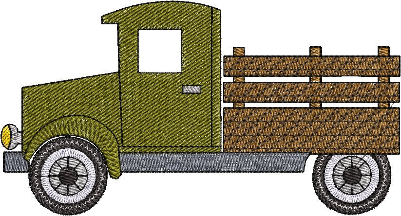 Mortimer Market Truck Embroidery - Download