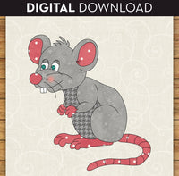 Mouse 2 Applique
