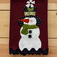 Mr. Flake Applique Tea Towel Kit