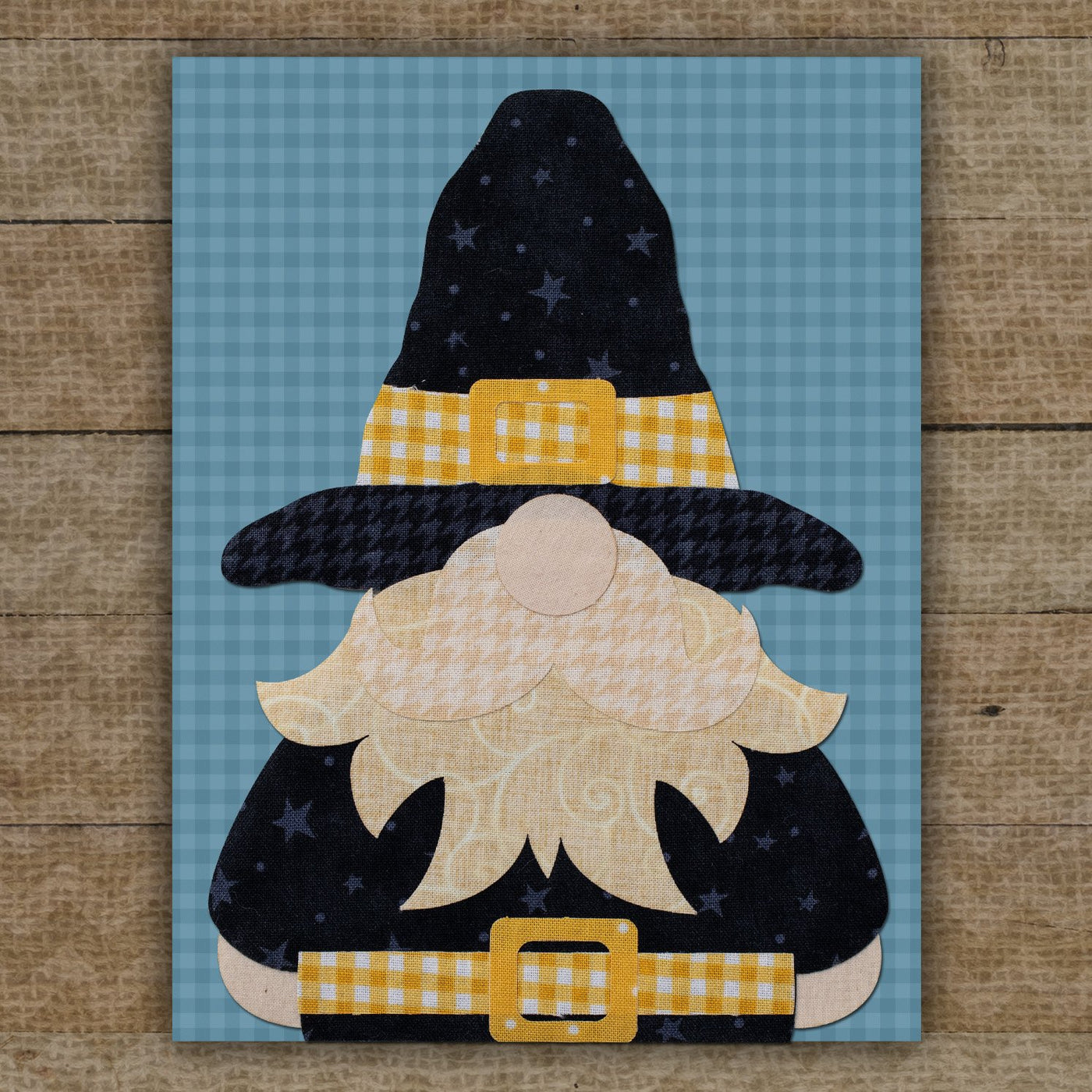 Mr. Pilgrim Gnome Applique
