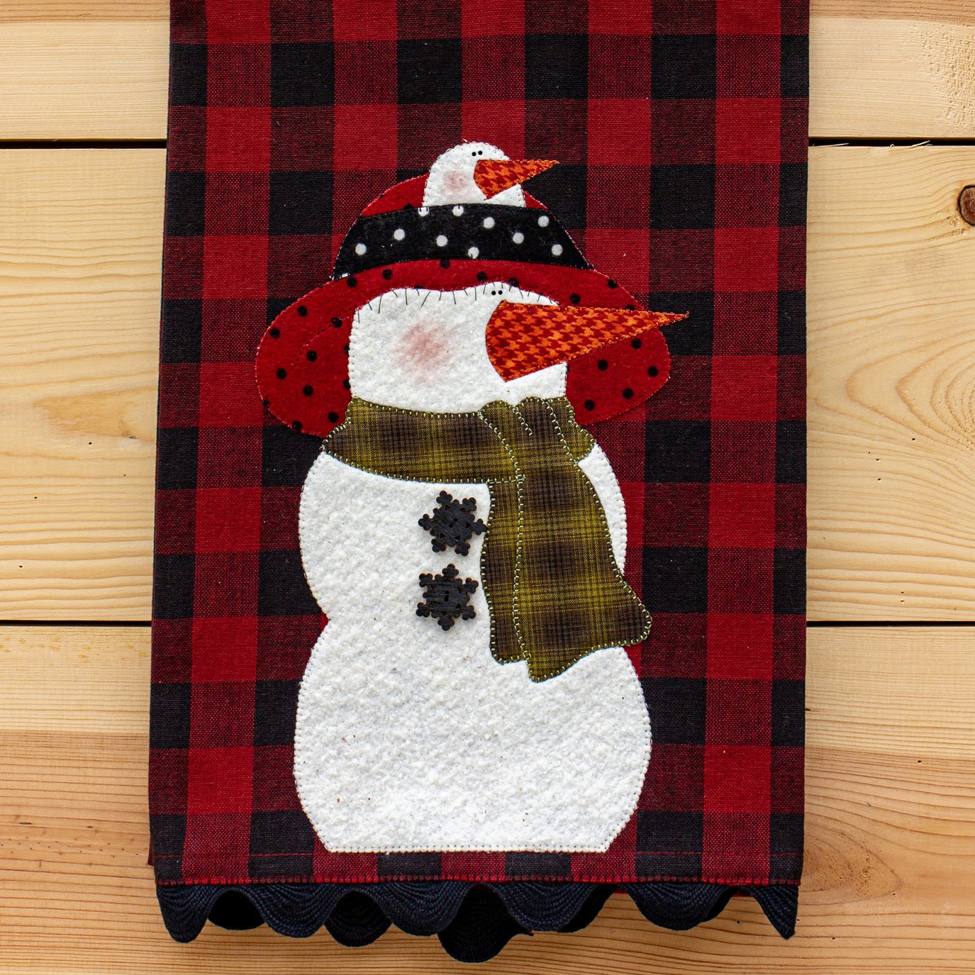 Mrs. Flake Applique Tea Towel Kit