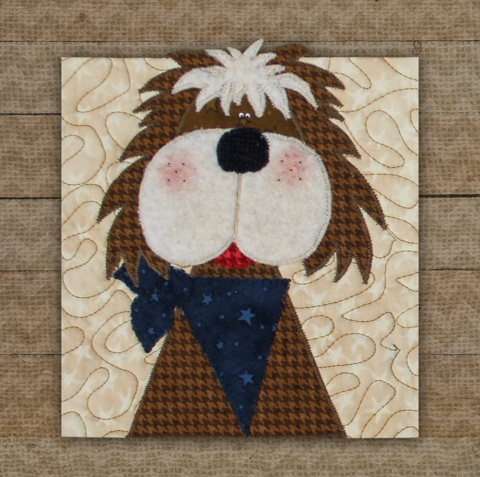 Mutt Dog Applique