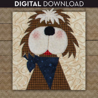Mutt Dog Applique