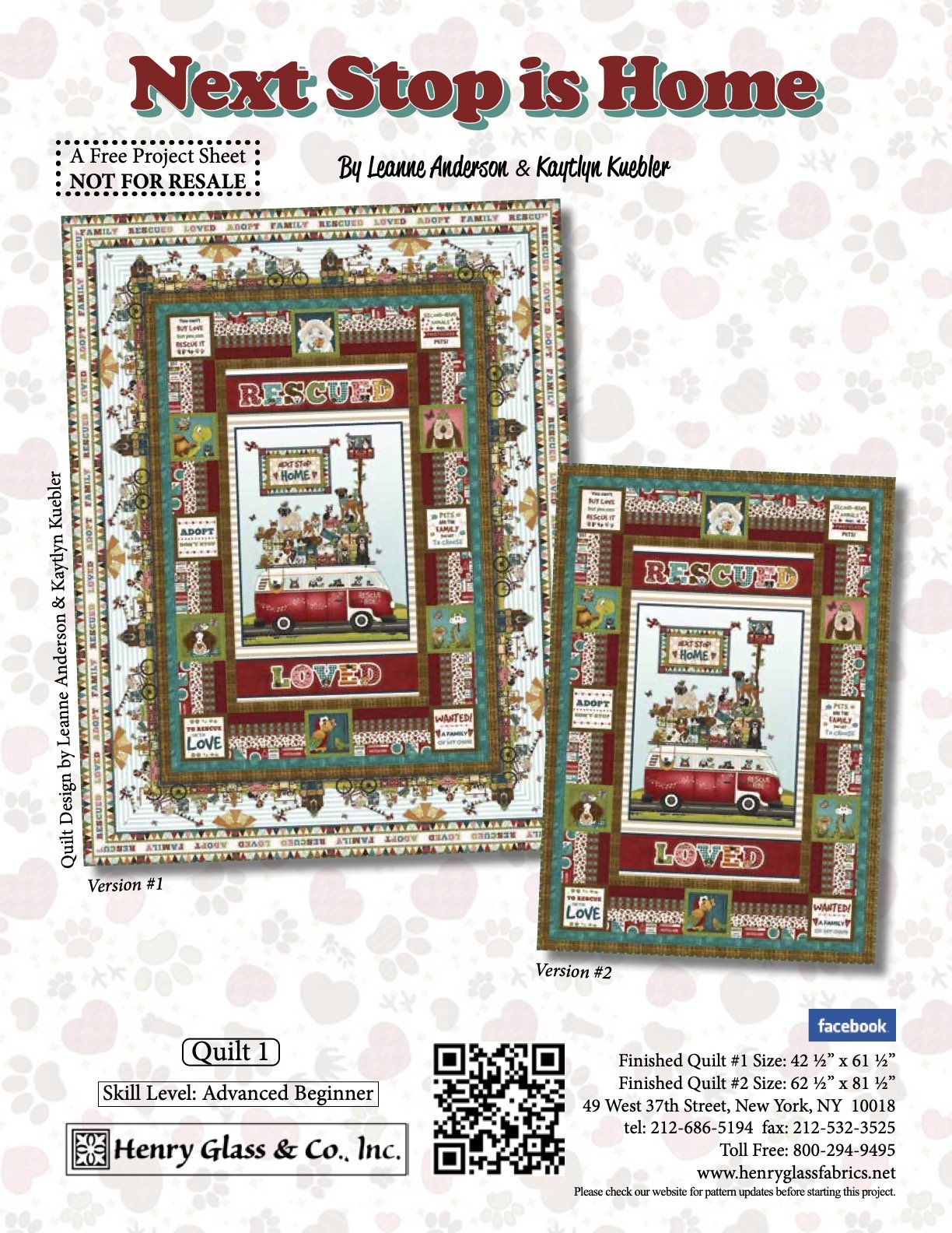 Next Stop is Home Quilt 1 Pattern (FREE Digital Download)