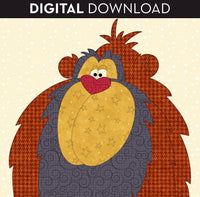 Orangutan Applique