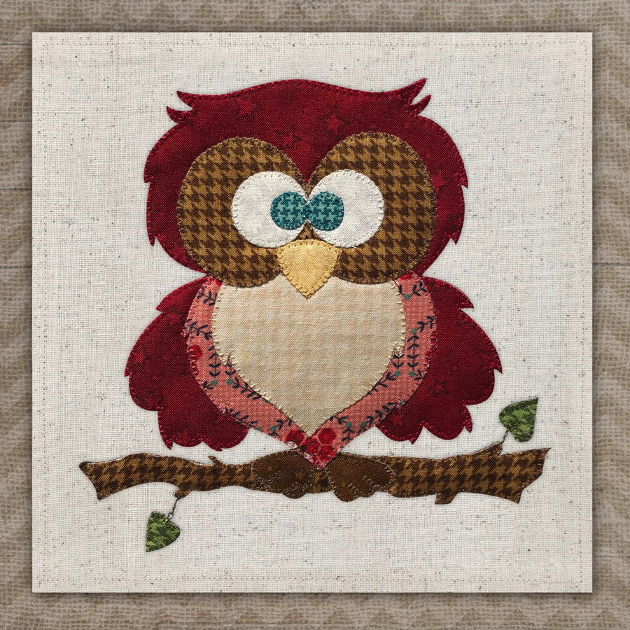 Hoot Hoot Owl Applique