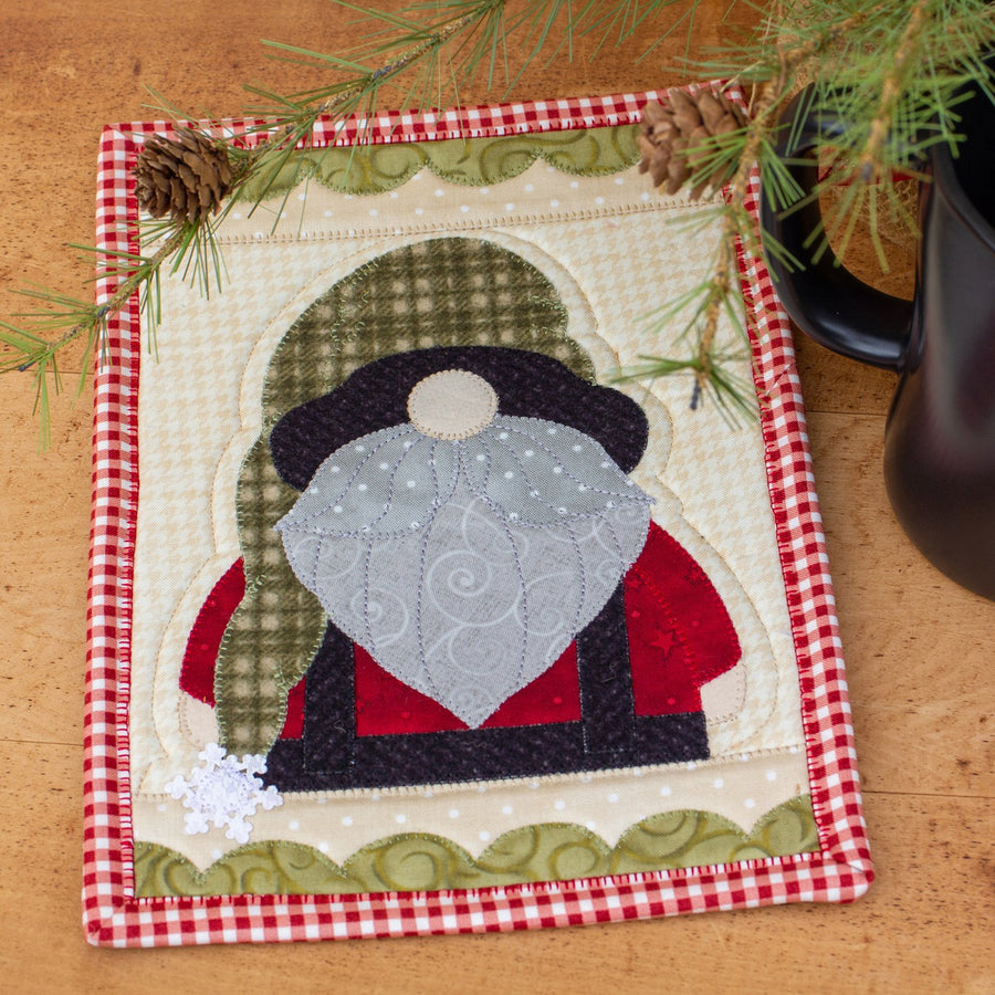 Papa Gnome Mug Rug Kit