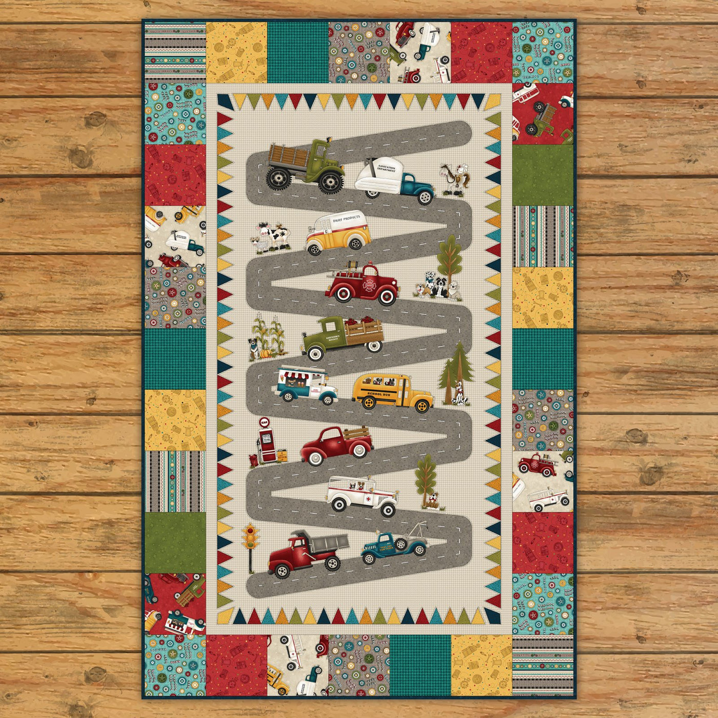 Papa's Old Truck Activity Panel Kit