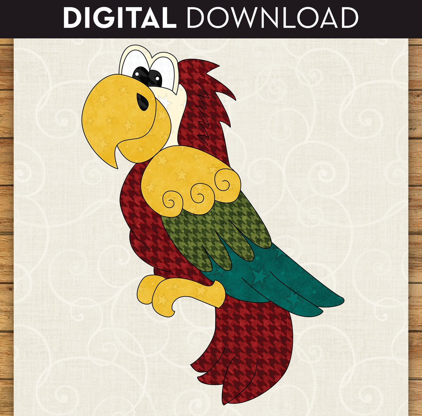 Parrot Applique