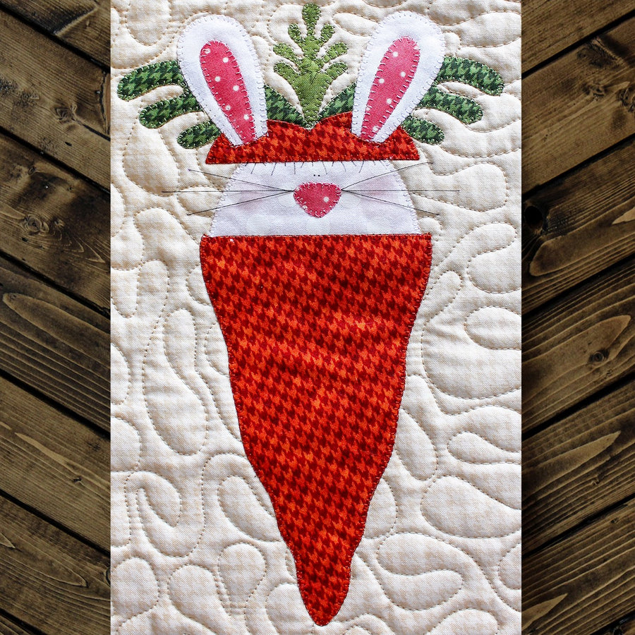 Peek A Boo Bunny Applique