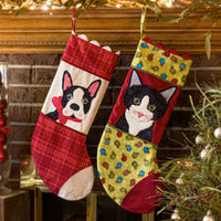 Pet Christmas Stocking Pattern (Appliques not included)