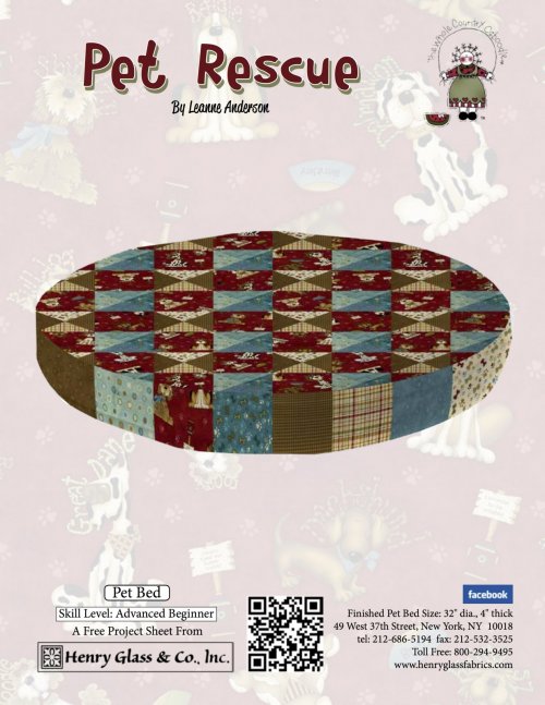 Pet Rescue Pet Bed Pattern (FREE Digital Download)