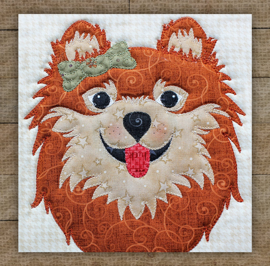 Pomeranian Applique