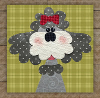 Poodle Applique
