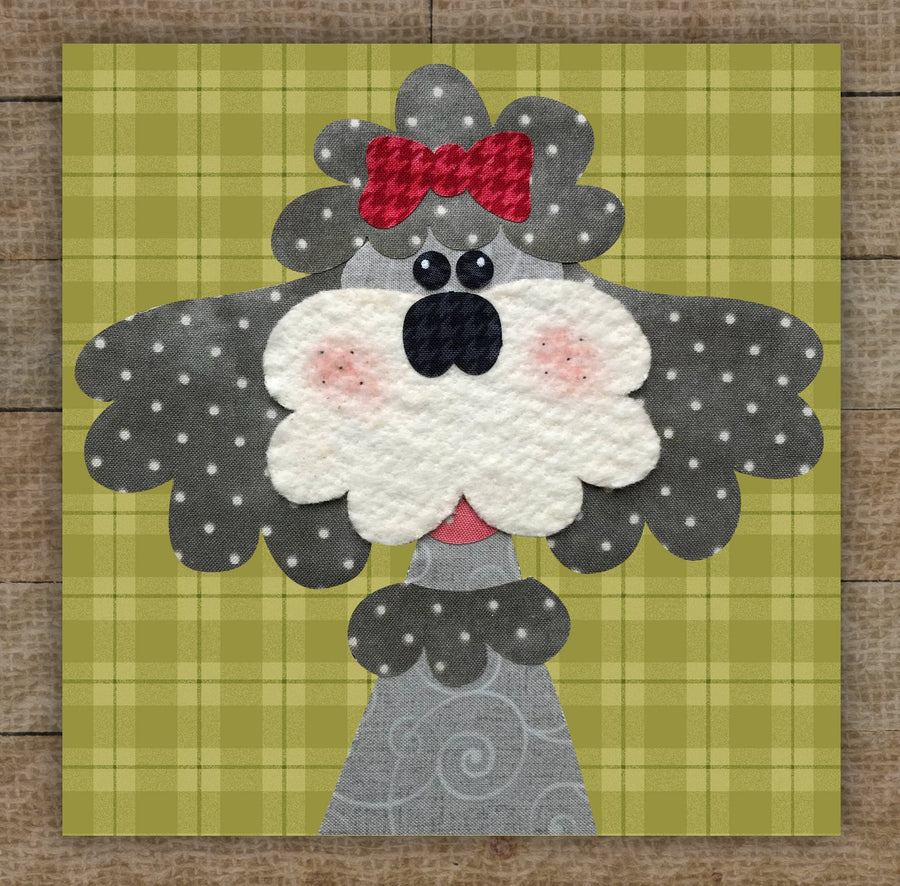 Poodle Applique