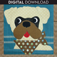 Pug Applique