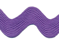 Jumbo Ric Rac Purple - 1 yd Cut