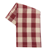 Tea Towel Buffalo Check Red/Teadye