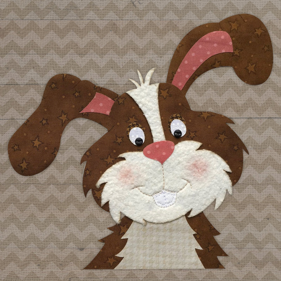 Rabbit Head Applique